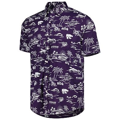 Men's Reyn Spooner Purple Kansas State Wildcats Performance Button-Down Shirt