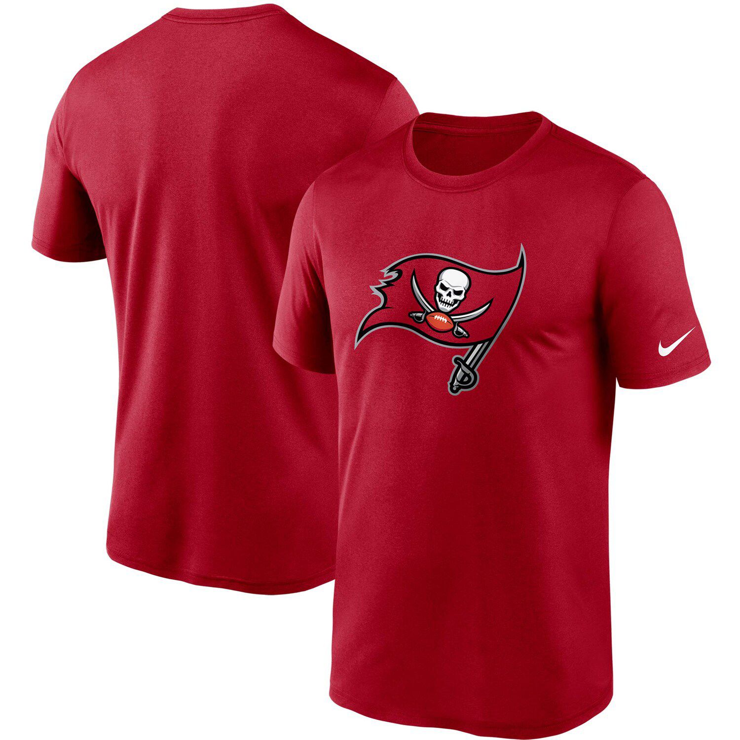 Tampa Bay Buccaneers Nike Sideline Velocity Legend Performance T-Shirt - Red