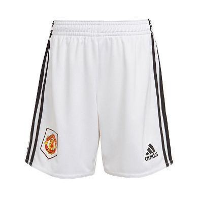 Toddler adidas Red Manchester United 2022/23 Home Mini Kit
