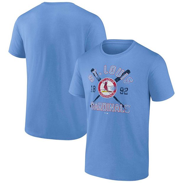 Men's Fanatics Branded Light Blue St. Louis Cardinals Second Wind