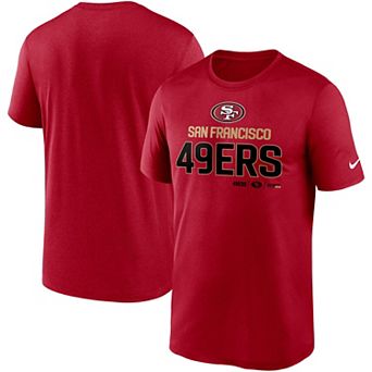 Men's Nike Scarlet San Francisco 49ers Legend Community Performance T-Shirt