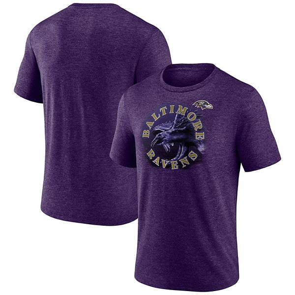 Women's Nike Purple Baltimore Ravens Logo Essential T-Shirt