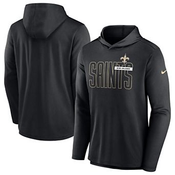 Men's Nike Black New Orleans Saints Performance Team Pullover Hoodie