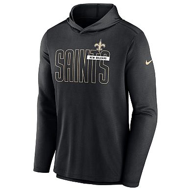 Men's Nike Black New Orleans Saints Performance Team Pullover Hoodie