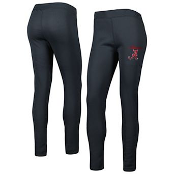 Women's Concepts Sport Charcoal Alabama Crimson Tide Upbeat Sherpa Leggings