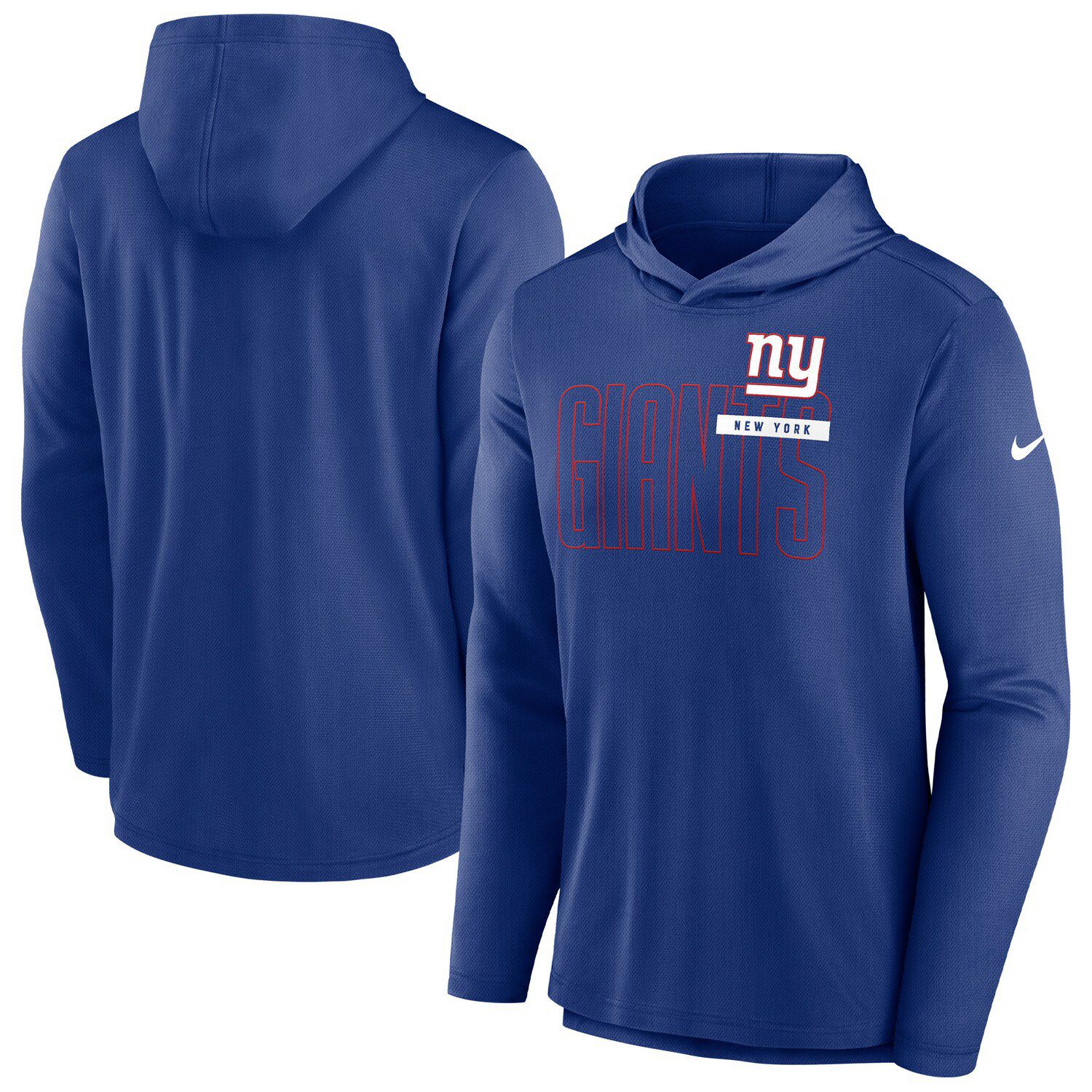 Nike Women's Nike Heathered Royal/Charcoal New York Giants Gym