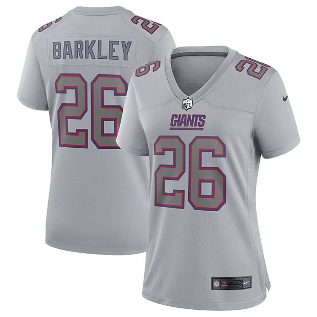 Women s Nike Saquon Barkley Gray New York Giants Atmosphere