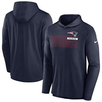 Men's Nike Navy New England Patriots Performance Team Pullover Hoodie