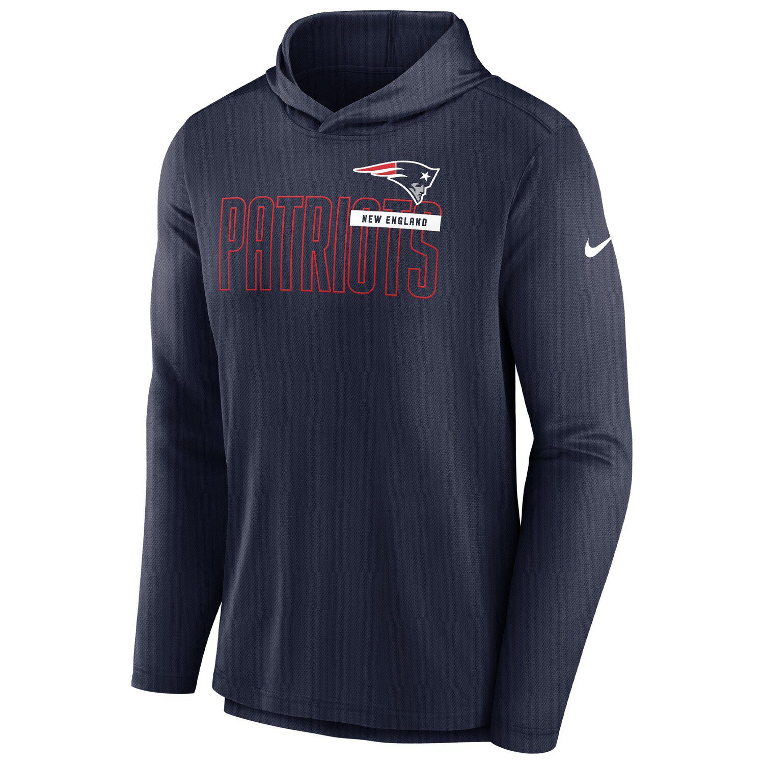 Men's Nike Navy New England Patriots Performance Team Pullover Hoodie