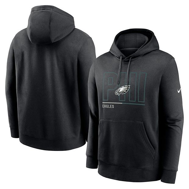 Philadelphia Eagles Nike Youth Icon Performance Pullover Hoodie