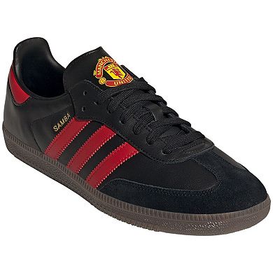 Men's adidas Black Manchester United Team Samba Shoes