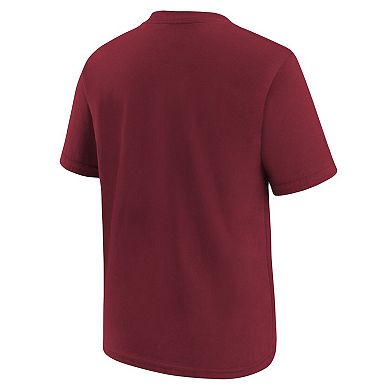 Youth Nike Cardinal Arizona Cardinals Logo T-Shirt