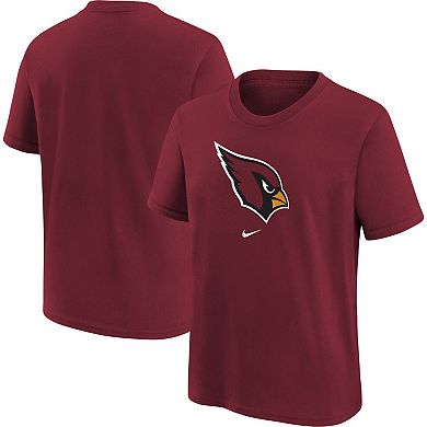 Youth Nike Cardinal Arizona Cardinals Logo T-Shirt