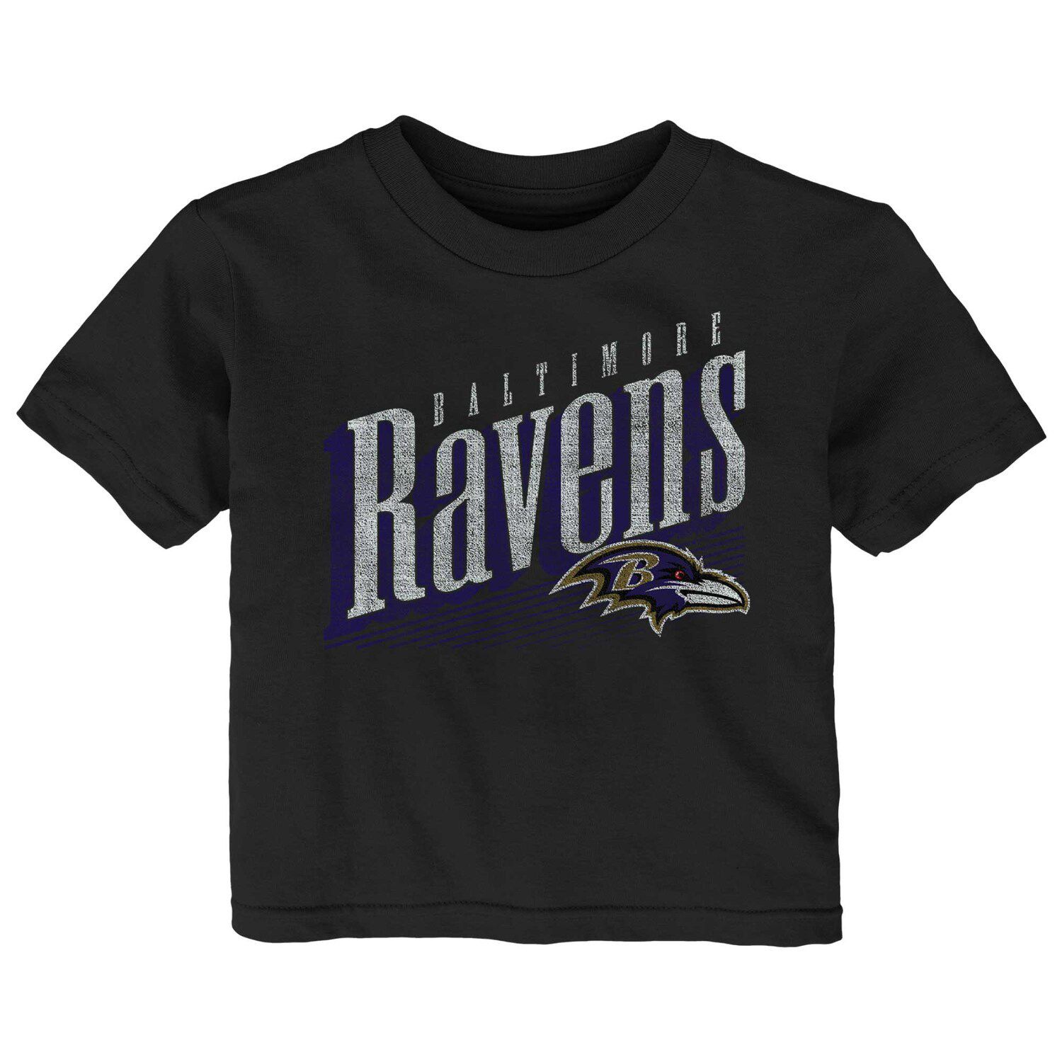 Youth Baltimore Ravens Lamar Jackson Purple Mainliner Name & Number  Pullover Hoodie