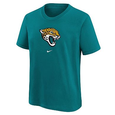 Youth Nike Teal Jacksonville Jaguars Logo T-Shirt