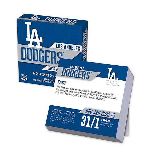  Turner Licensing, Los Angeles Dodgers 2023 17-Month Pocket  Planner : Office Products
