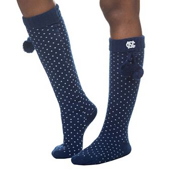 Women's ZooZatz Navy North Carolina Tar Heels Knee High Socks