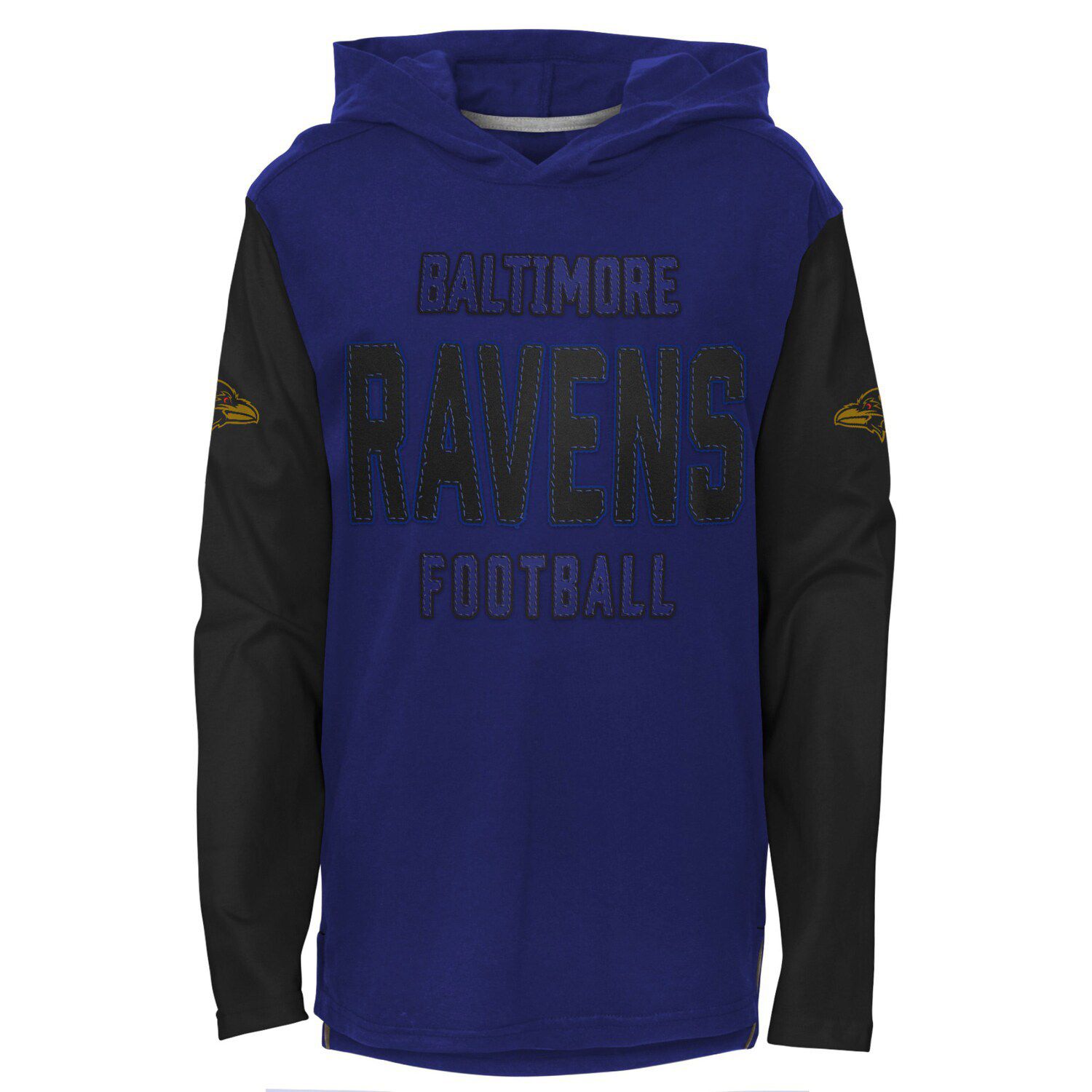 Baltimore Ravens Nike Youth Boys Heritage Tri-Blend Pullover Hoody