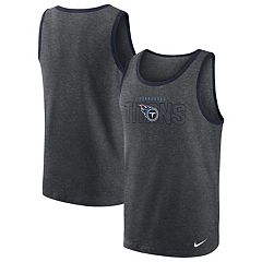 Nike Women's Tennessee Titans Logo Tri-Blend White Tank Top