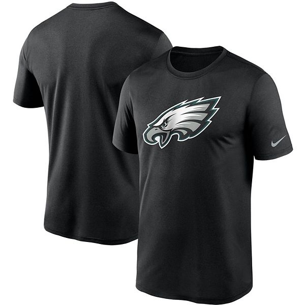 Men's Nike Black Philadelphia Eagles Logo Essential Legend Performance T-Shirt