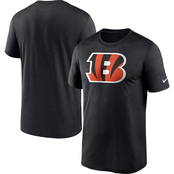 Men's Nike Black Cincinnati Bengals Legend Logo Performance T