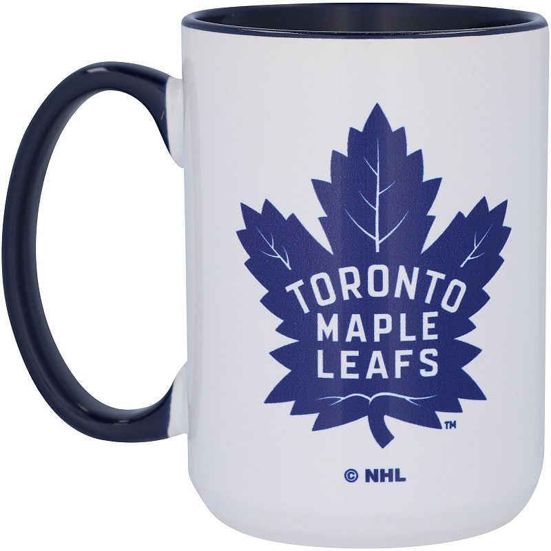 Toronto Maple Leafs 15oz. Inner Color Mug, Multicolor