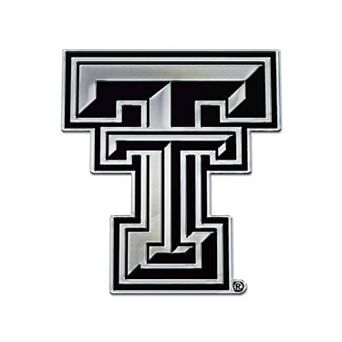 WinCraft Texas Tech Red Raiders Team Chrome Car Emblem