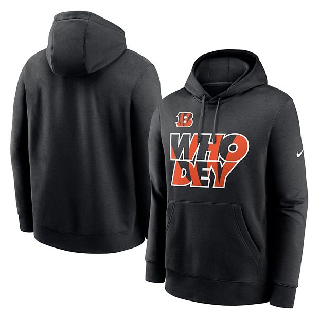 Men's Nike Black Cincinnati Bengals Local Pullover Hoodie