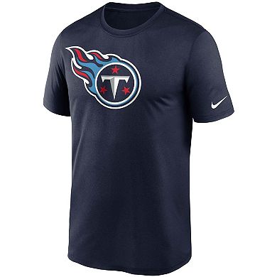 Men's Nike Navy Tennessee Titans Logo Essential Legend Performance T-Shirt