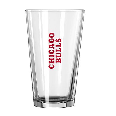 Chicago Bulls 16oz. Team Wordmark Game Day Pint Glass