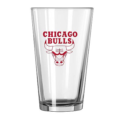 Chicago Bulls 16oz. Team Wordmark Game Day Pint Glass