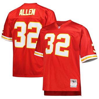 Men's Mitchell & Ness Marcus Allen Red Kansas City Chiefs Big & Tall 1994 Retired Player Replica Jersey
