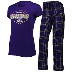 Baltimore Ravens WEAR by Erin Andrews Women's Plus Size Cozy Scoop Neck  Tank Top & Pants Set - Cream