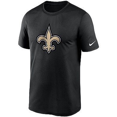 Men's Nike Black New Orleans Saints Logo Essential Legend Performance T-Shirt