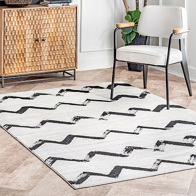 nuLoom Addison Modern Chevrons Area Rug