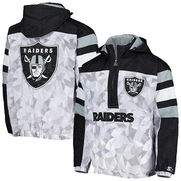 Men's Starter White/Black Las Vegas Raiders Thursday Night