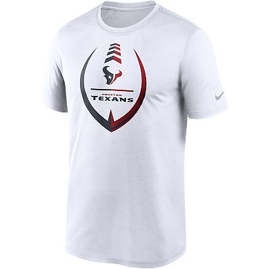 Men's Nike White Houston Texans Icon Legend Performance T-Shirt