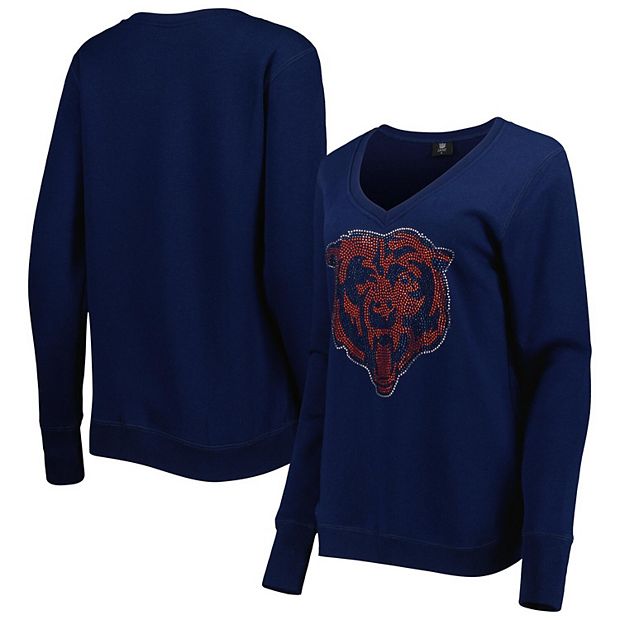 chicago bears women's crewneck sweatshirt