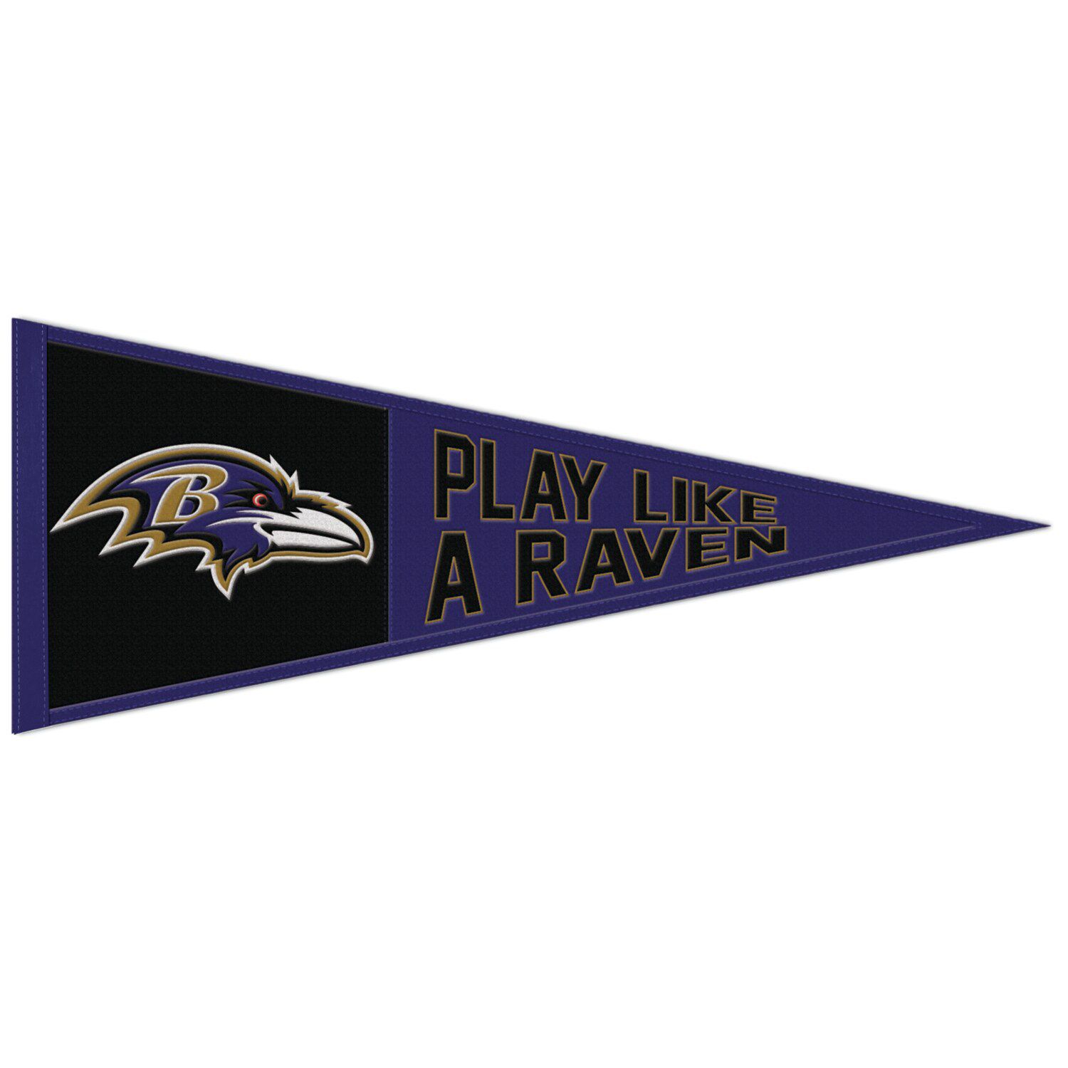 Baltimore Ravens Play Like a Raven 3x5 Outdoor Flag