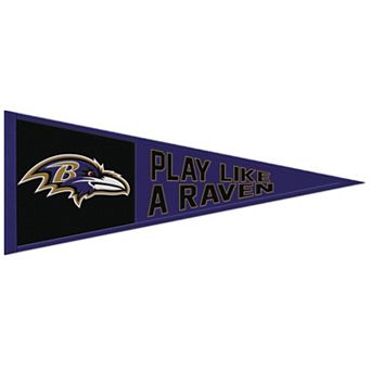 WinCraft Baltimore Ravens 13" x 32" Slogan Pennant