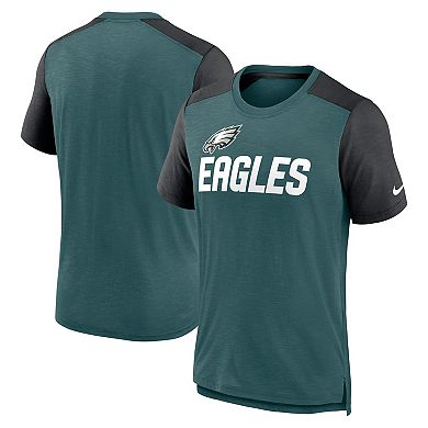 Men's Nike Heathered Midnight Green/Heathered Black Philadelphia Eagles ...