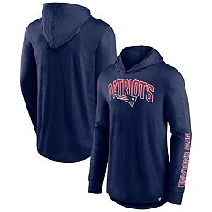 New England Patriots Mitchell & Ness Women's Gridiron Classics Logo 3.0 Pullover  Sweatshirt - Heather Gray