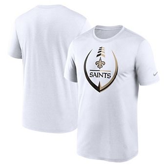 Men's Nike White New Orleans Saints Icon Legend Performance T-Shirt