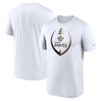 Men's Nike White New Orleans Saints Icon Legend Performance T-Shirt