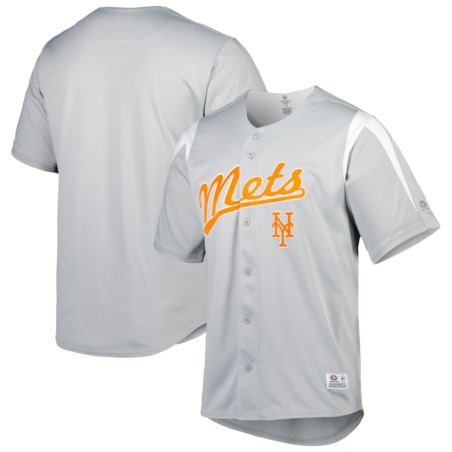 Nike Men's New York Mets Pete Alonso #20 Gray Cool Base Road