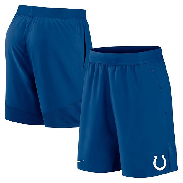 Men's Nike Royal Indianapolis Colts Stretch Woven Shorts Men's Nike Royal Indianapolis Colts Stretch Woven Shorts