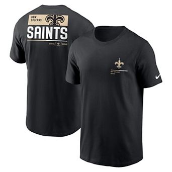 Men's Nike Black New Orleans Saints Team Incline T-Shirt
