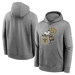 Men's Nike Black New Orleans Saints Performance Sideline Lockup Full-Zip Hoodie Size: Large