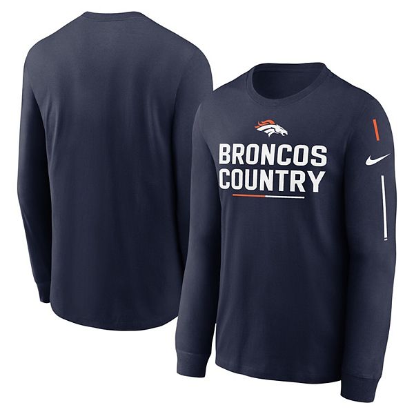 Denver Broncos Long Sleeve T-Shirt 