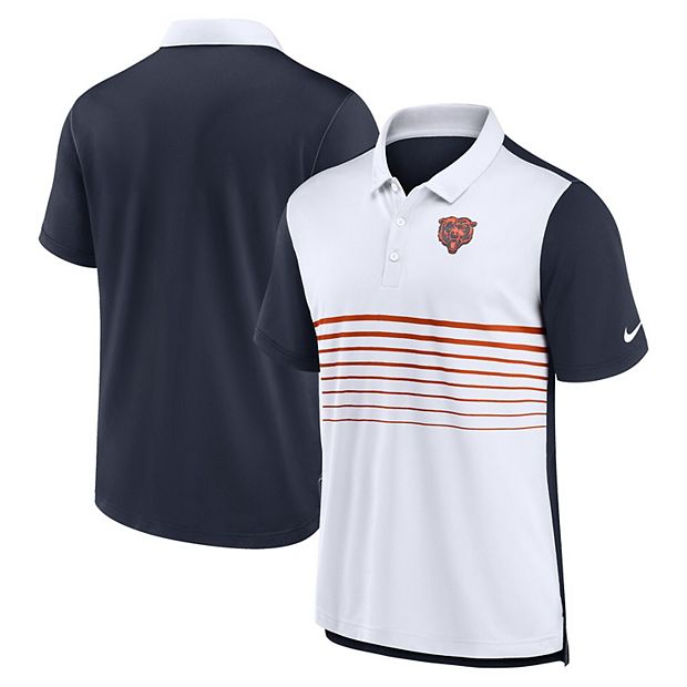 Chicago Bears Cutter & Buck Advantage Jersey Polo - White